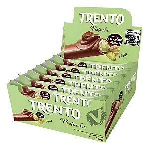 CHOC PECCIN TRENTO  PISTACHE 16UN (8) DP/1