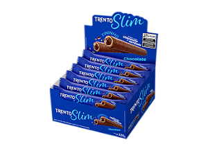 CHOC PECCIN TRENTO SLIM AO LEITE 16X20G(8) DP/1