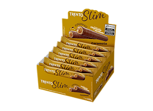 CHOC PECCIN TRENTO SLIM CARAMELO 16X20G(8) DP/1