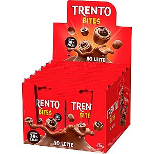 CHOC PECCIN TRENTO BITES AO LEITE 12X40G(8 DP/1