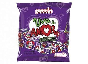 PIRULITO PECCIN  UVA DO AMOR 480GR (16) PC/1