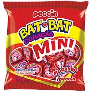 PIRULITO PECCIN BAT BAT MOR 50UN 200GR (42 PC/1