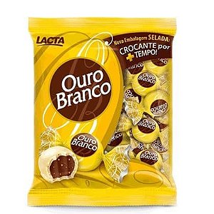 BOMBOM LACTA OURO BRANCO 1KG (10) PC/1
