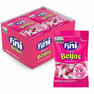 FINI 12X15GR BEIJOS DE MORANGO (24) DP/1