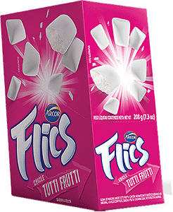 CHI. ARCOR FLICS T.FRUTTI 208GR (24) DP/1