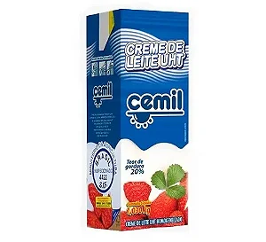 CREME DE LEITE CEMIL TP 20% 1L UN/1
