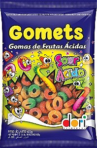 BALA DORI GOMA GOMETS ANEL ACIDO 600GR(14) PC/1