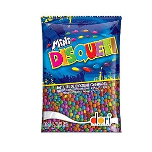 DISQUETI DORI CHOC CONF MINI 500GR (12) PC/1