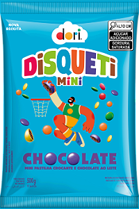 DISQUETI DORI CHOC CONF MINI 500GR (12) PC/1