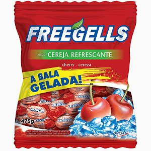 BALA FREEGELLS 475GR CEREJA (36) PC/1