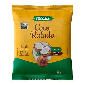 COCO RALADO COCOSUL FLOCOS ADOCADO 1KG(20) PC/1