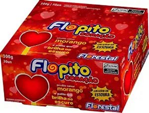 PIRULITO FLOR. CORACAO EXPLOSIVO 300G (24) PC/1