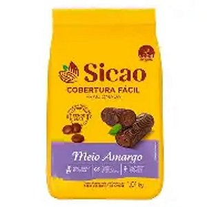 SICAO COB FACIL GOTAS MEIO AMARGO 1KG(12) UN/1