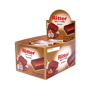 BARRA CEREAL RITTER 24X20 CHOC BCO/BROWN(8 DP/1