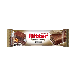BARRA CEREAL RITTER 24X25 BROWN/CHOC (8) DP/1