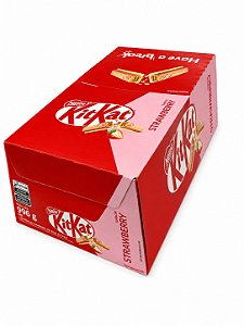 CHOC NESTLE KIT KAT MORANGO 24 X41,5GR(4) DP/24