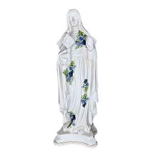 Santa Clara em Decoupage