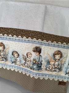 TOALHA LAVABO ANJINHOS