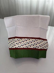 PANO DE PRATO BOLAS DE NATAL