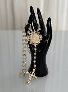 Terço Nossa Senhora em 3D