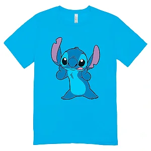 Camisa Feminina Baby Look Stitch