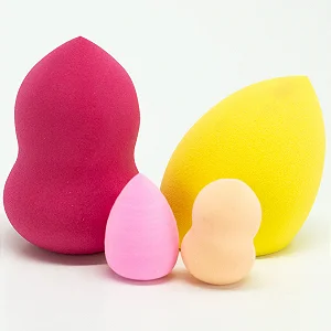 Kit Esponja Make Up Para Acabamento Maquiagem