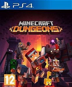 Minecraft Dungeons Ps4 Psn Mídia Digital