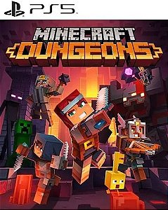 Minecraft Dungeons Ps5 Psn Mídia Digital