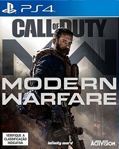 CALL OF DUTY MODERN WARFARE PS4 PSN MÍDIA DIGITAL