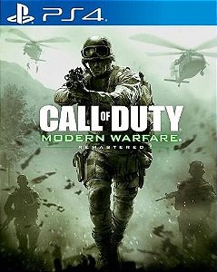 Call Of Duty Modern Warfare Remastered Português Ps4 Psn Mídia Digital