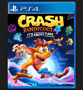 Crash Bandicoot 4 It’s About Time Ps4 Mídia Digital