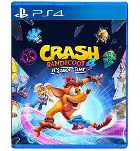 Crash Bandicoot 4 It’s About Time Ps4 Mídia Digital
