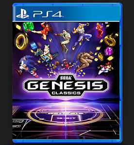 Sega Genesis Classics Ps4 Mídia Digital