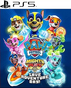 A Patrulha Canina Os Cachorrinhos Poderosos Salvam A Baía Da Aventura Ps5 Psn Mídia Digital