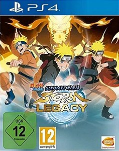 Naruto Shippuden Ultimate Ninja Storm Legacy Ps4 Psn Mídia Digital