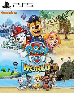 Mundo da PAW Patrol Patrulha Canina Ps5 Psn Mídia Digital