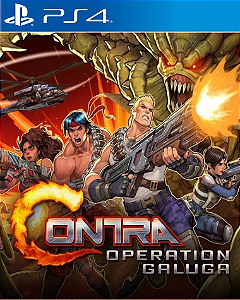 Contra Operation Galuga Ps4 Mídia Digital Psn