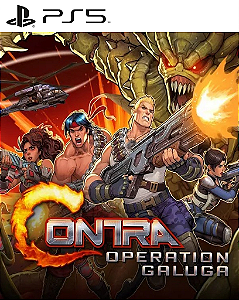 Contra Operation Galuga Ps5 Mídia Digital Psn