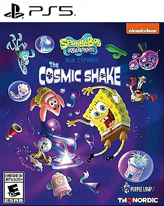 Bob Esponja The Cosmic Shake Ps5 Mídia Digital Psn