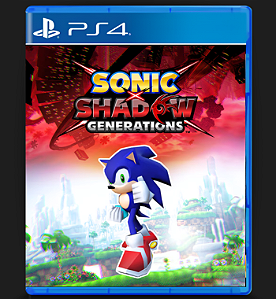 SONIC X SHADOW GENERATIONS PS4 Mídia Digital