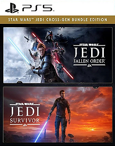 Pacote Entre Gerações de STAR WARS Jedi Ps5 Mídia Digital Psn