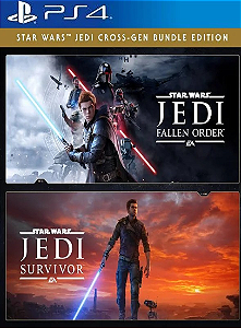 Pacote Entre Gerações de STAR WARS Jedi Ps4 Mídia Digital Psn