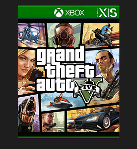 GTA V 5 XBOX SERIES X|S Mídia Digital
