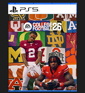 College Football 26 PS5 midia digital
