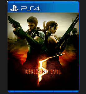RESIDENT EVIL 5 PS4 midia digital