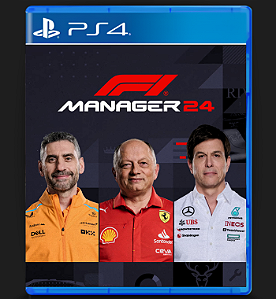 F1 Manager 2024 PS4 midia digital