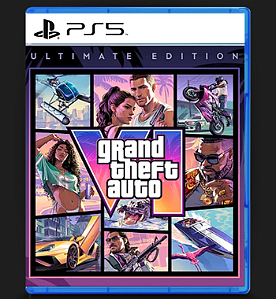 GRAND THEFT AUTO 6 ULTIMATE EDITION PS5 Mídia Digital PRÉ VENDA