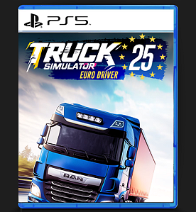 Truck Simulator 25: Euro Driver PS5 MIDIA DIGITAL
