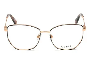 Óculos Guess Armação Feminina - Gu2825_55005 Armação Dourada