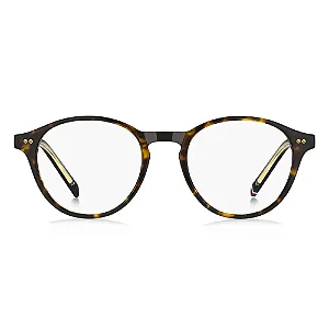 Armação de Óculos Tommy Hilfiger TH 2129 086 - Marrom 51